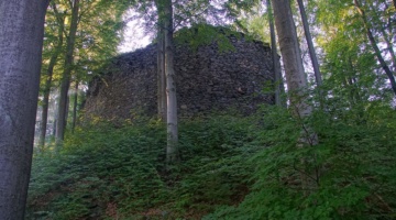 Ruiny zamku Szczerba